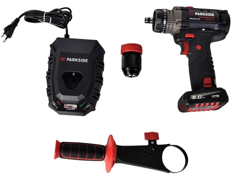 Parkside Performance AKU vrtačka s baterií a nabiječkou PPBSSA 12 A1 3